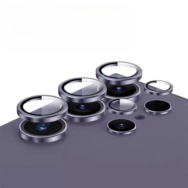 Metal Camera Lens Ring Protector for Samsung S24 Ultra S23 S22 S25 FE
