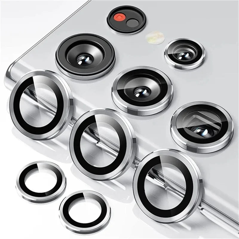 Metal Camera Lens Ring Protector for Samsung S24 Ultra S23 S22 S25 FE