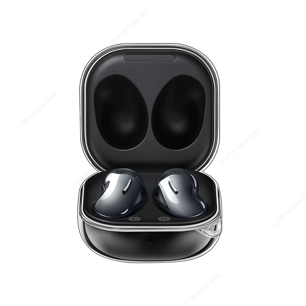 Clear Hard Case for Samsung Galaxy Buds 2 Pro/FE/Live – Transparent Cover