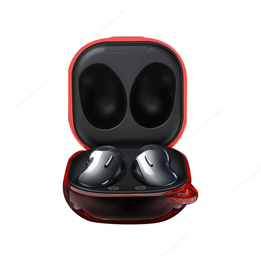 Clear Hard Case for Samsung Galaxy Buds 2 Pro/FE/Live – Transparent Cover