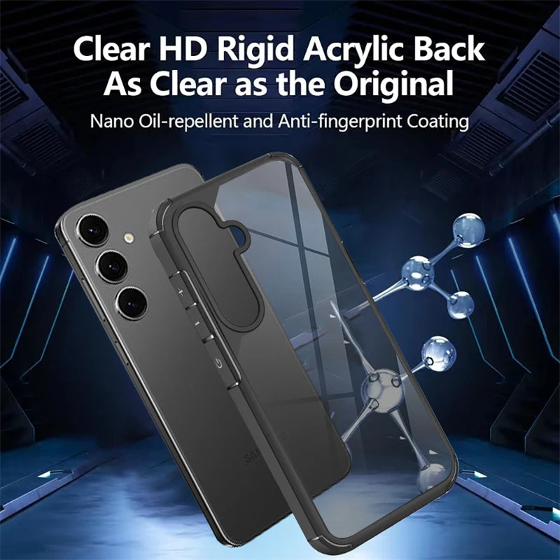 Rugged Hybrid Shockproof Case for Samsung A Series & S21βS25 Ultra/Plus
