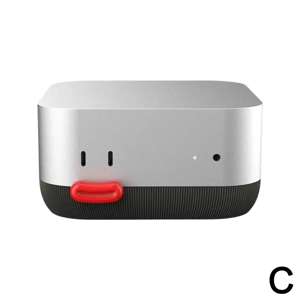 Cute Duck Cooling Stand with Power Button for Mac Mini M4 – 3D Printed