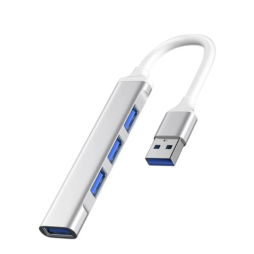 Universal 4-in-1 USB-C Hub Type-C OTG Adapter for Laptop & PC