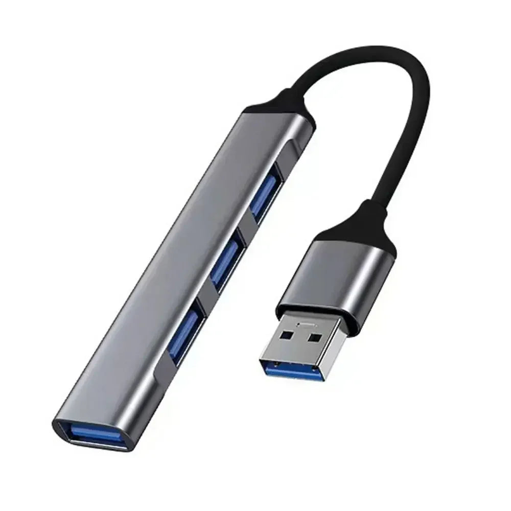 Universal 4-in-1 USB-C Hub Type-C OTG Adapter for Laptop & PC