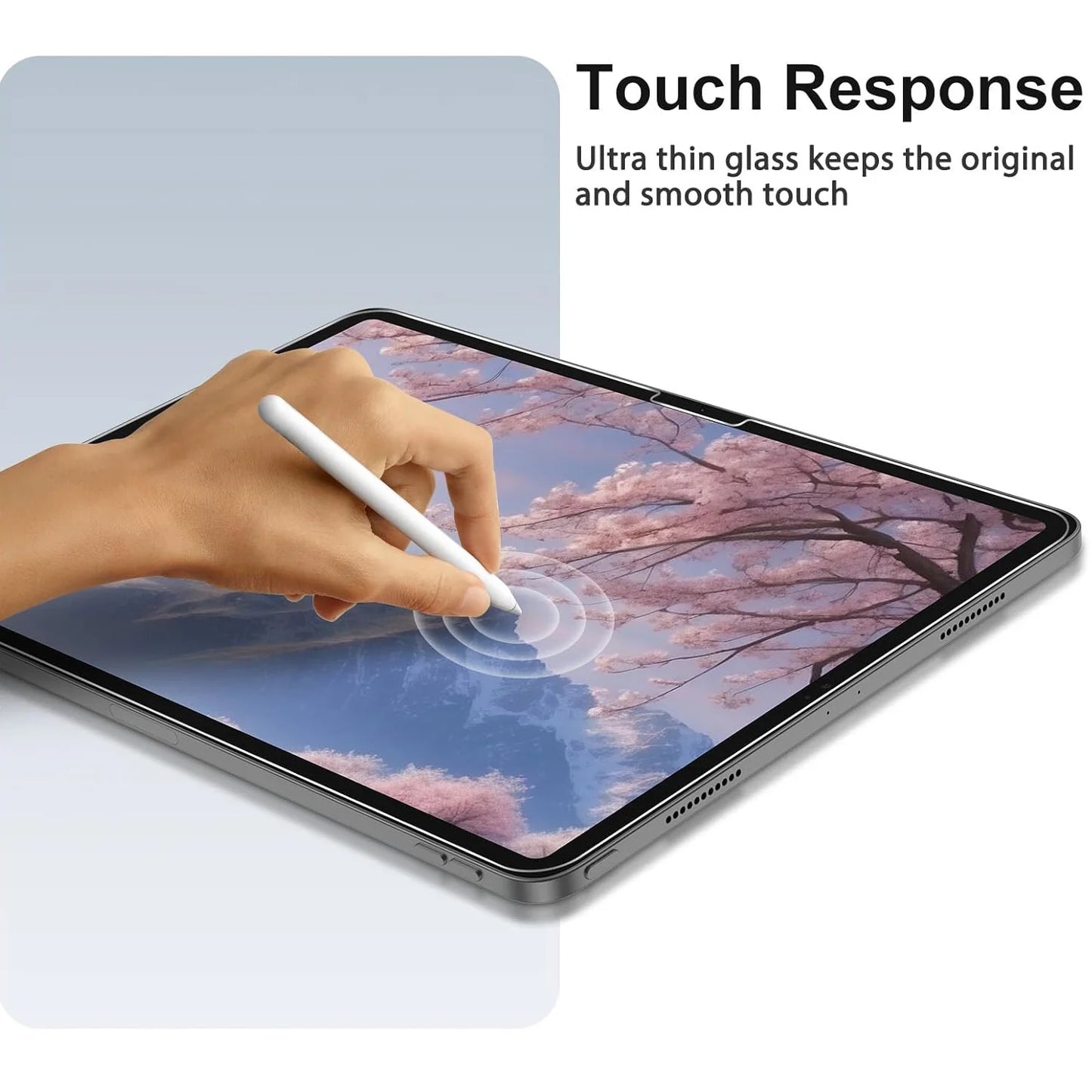 2-Pack Tempered Glass Screen Protector for iPad Air 11"/13" 2024 M2