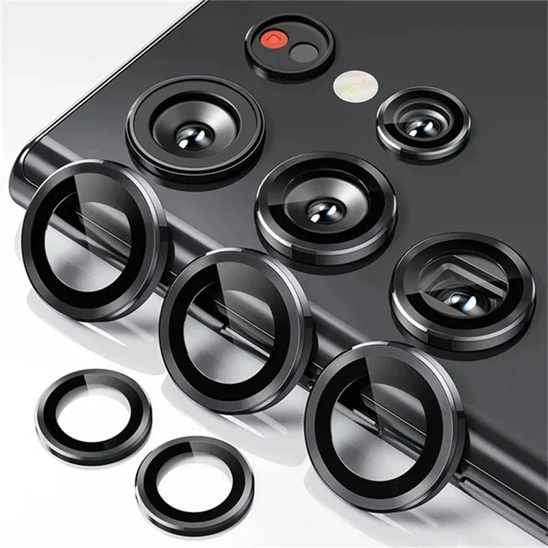 Metal Camera Lens Ring Protector for Samsung S24 Ultra S23 S22 S25 FE