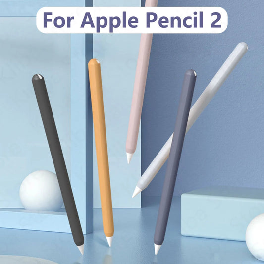 2-Pack Ultra-Thin Silicone Case for Apple Pencil 2nd Gen – Protective Skin