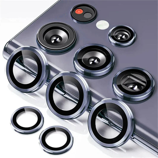 Metal Camera Lens Ring Protector for Samsung S24 Ultra S23 S22 S25 FE