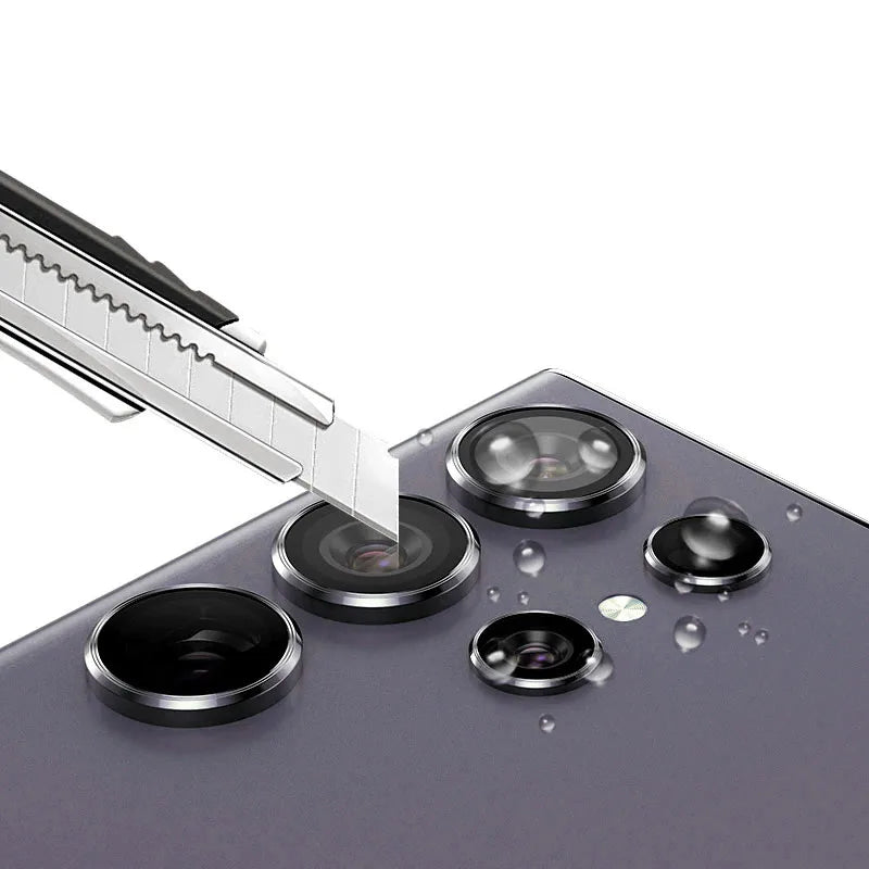 Metal Camera Lens Ring Protector for Samsung S24 Ultra S23 S22 S25 FE