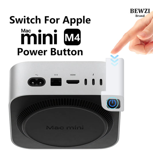 Power Button Switch for Mac Mini M4 – ABS Material Accessory