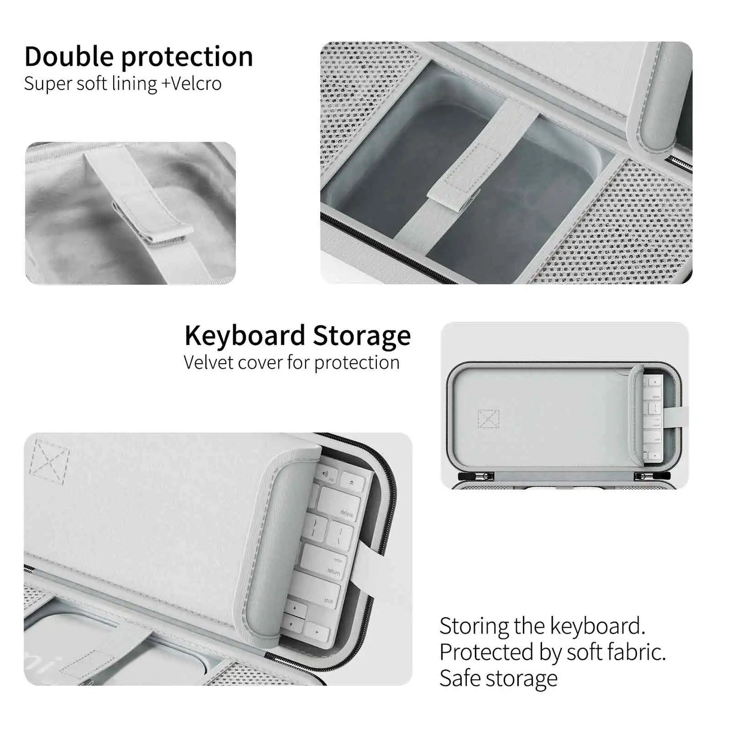 Travel Carrying Case for Mac Mini M4/M4 Pro – Protective Storage Bag