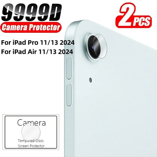 2PCS Camera Lens Protector Glass for iPad Pro/Air 11" 13" (2024)